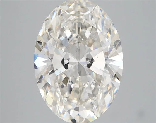 4.01ct Oval Lab Grown Diamond (Colour H, Clarity VS2, IGI Certified)