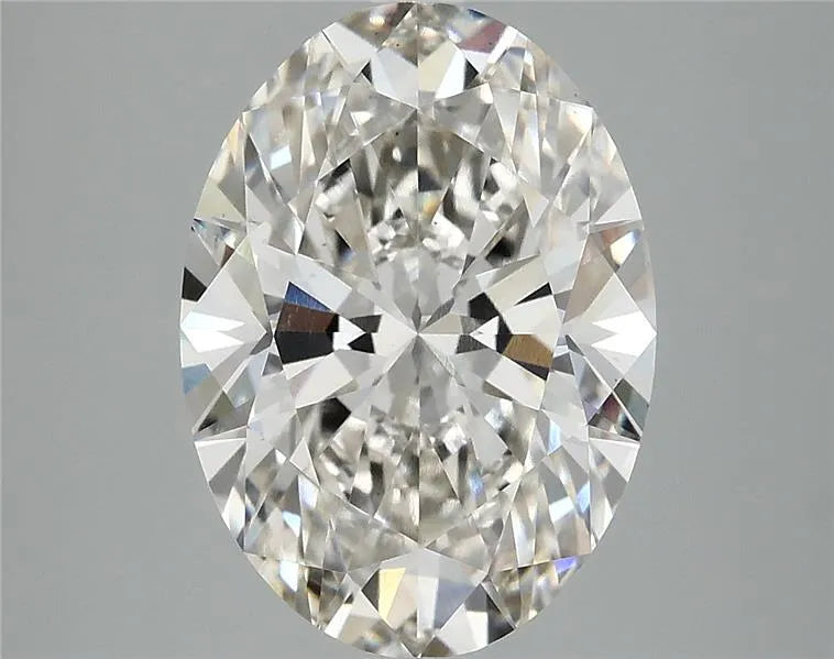4.01ct Oval Lab Grown Diamond (Colour H, Clarity VS2, IGI Certified)