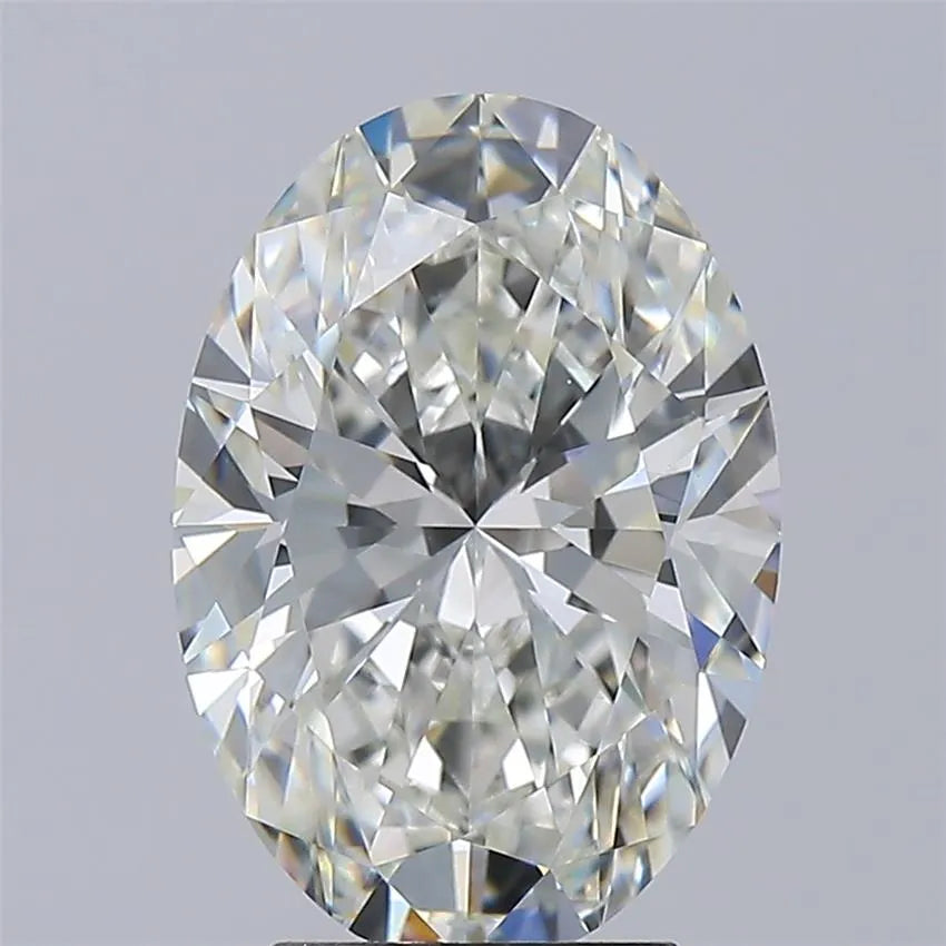 4.01ct Oval Lab Grown Diamond (Colour H, Clarity VVS2, IGI Certified)