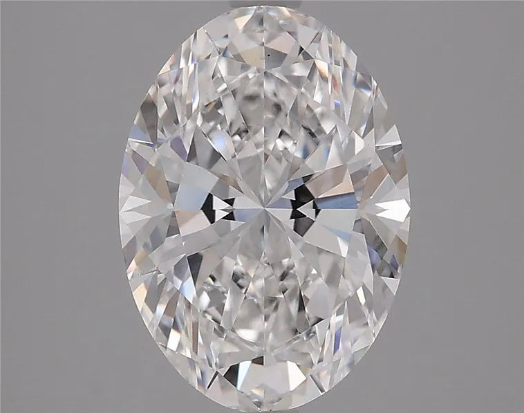 4.02ct Oval Lab Grown Diamond (Colour E, Clarity VVS1, IGI Certified)