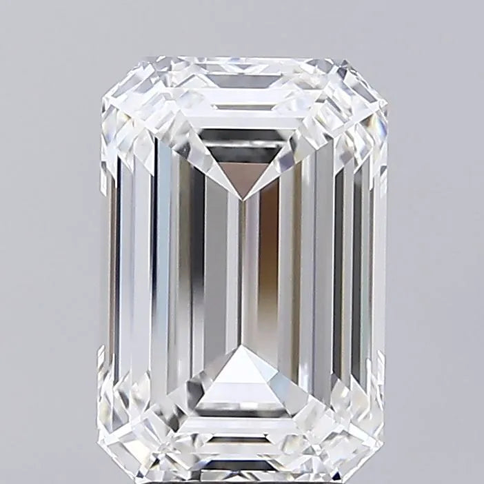 4.03ct Emerald Lab Grown Diamond (Colour F, Clarity VVS2, IGI Certified)