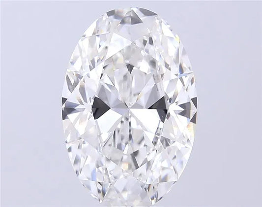4.03ct Oval Lab Grown Diamond (Colour E, Clarity VVS2, IGI Certified)