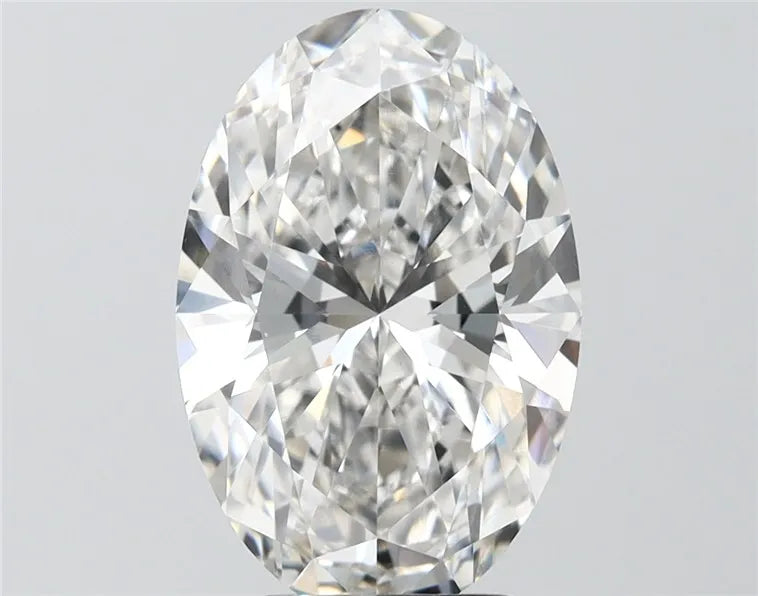 4.04ct Oval Lab Grown Diamond (Colour F, Clarity VVS2, IGI Certified)