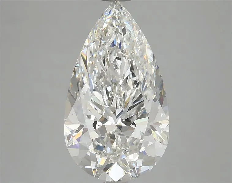 4.04ct Pear Lab Grown Diamond (Colour G, Clarity VS1, IGI Certified)