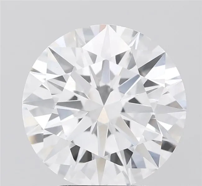 4.04ct Round Lab Grown Diamond (Colour E, Clarity VVS1, Cut EX, IGI Certified)