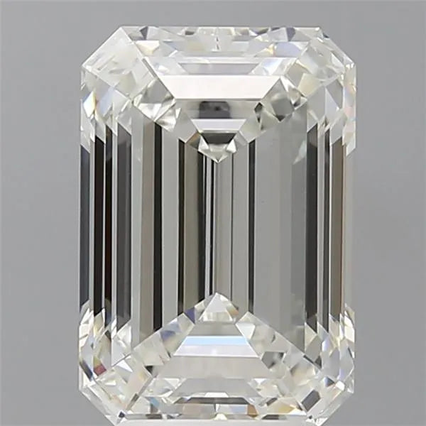 4.07ct Emerald Lab Grown Diamond (Colour F, Clarity VVS2, IGI Certified)