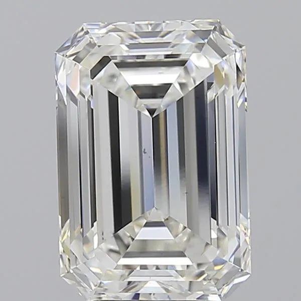 4.09ct Emerald Lab Grown Diamond (Colour G, Clarity VS2, IGI Certified)