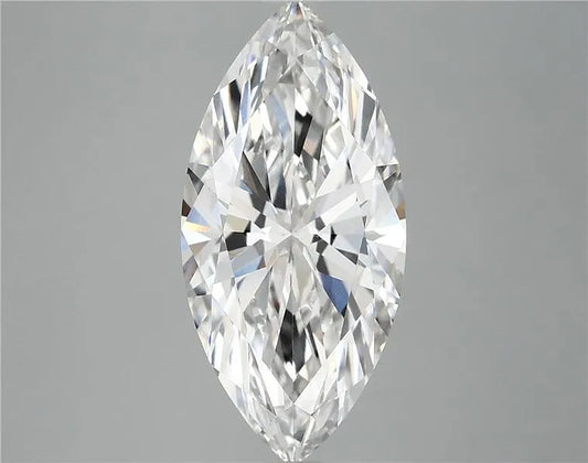 4.09ct Marquise Lab Grown Diamond (Colour E, Clarity VS1, IGI Certified)