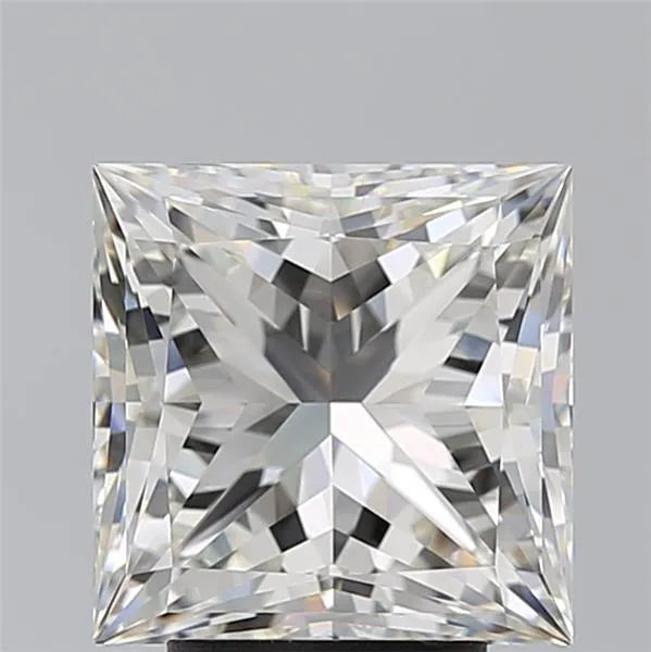 4.10ct Princess Natural Diamond (Colour H, Clarity VVS2, GIA Certified)