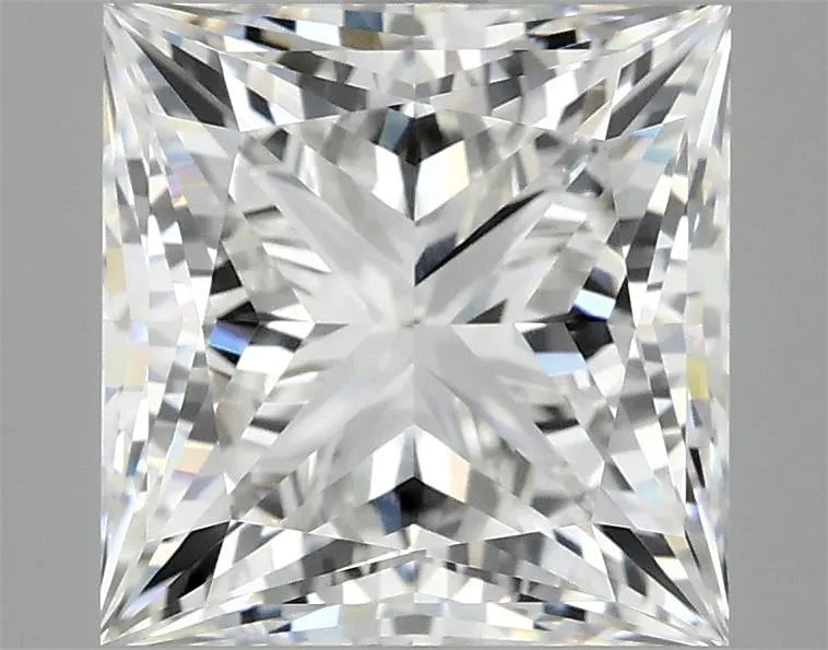 4.19ct Princess Lab Grown Diamond (Colour E, Clarity VVS2, IGI Certified)