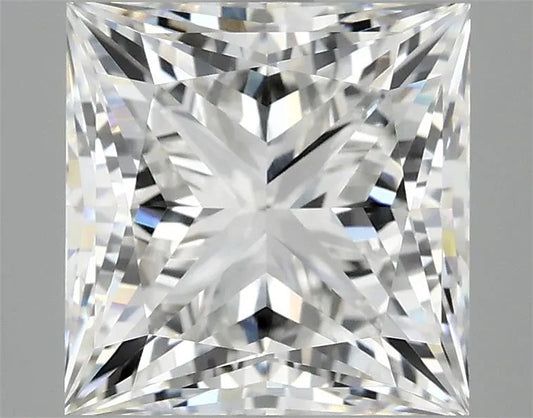 4.19ct Princess Lab Grown Diamond (Colour E, Clarity VVS2, IGI Certified)