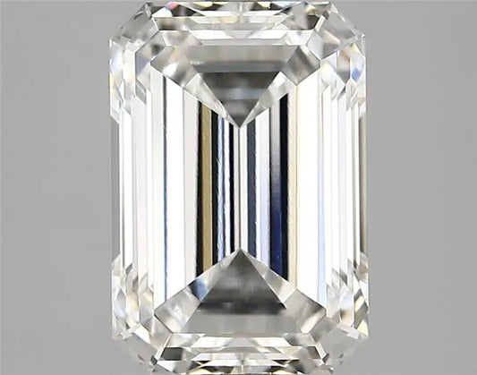 4.31ct Emerald Lab Grown Diamond (Colour G, Clarity VVS2, IGI Certified)