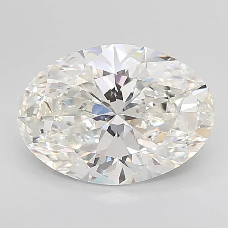4.55ct Oval Lab Grown Diamond (Colour G, Clarity IF, IGI Certified)