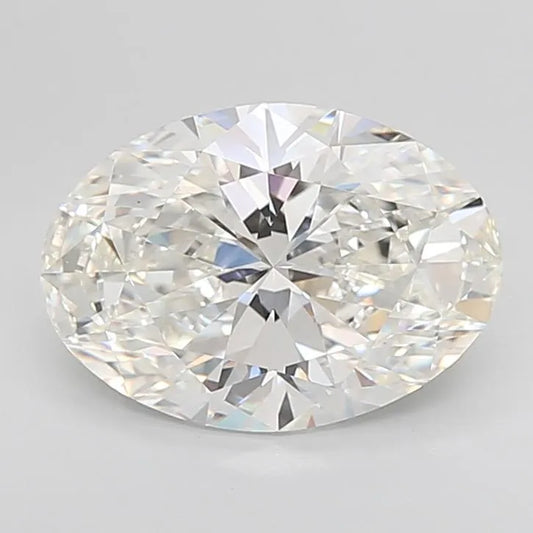 4.55ct Oval Lab Grown Diamond (Colour G, Clarity IF, IGI Certified)