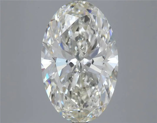 5.00ct Oval Lab Grown Diamond (Colour I, Clarity VS1, IGI Certified)