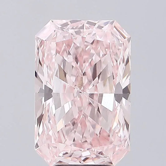 5.00ct Radiant Lab Grown Diamond (Colour Fancy Intense Pink, Clarity VS1, IGI Certified)