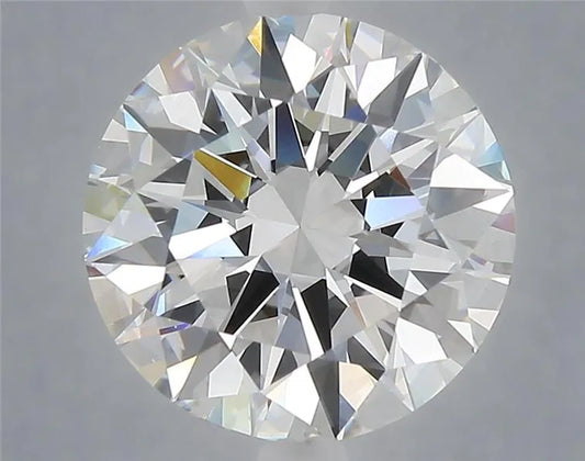5.00ct Round Lab Grown Diamond (Colour E, Clarity VS1, Cut EX, IGI Certified)