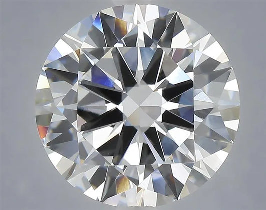 5.00ct Round Lab Grown Diamond (Colour F, Clarity VVS2, Cut EX, IGI Certified)
