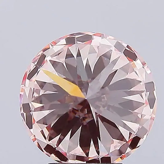 5.00ct Round Lab Grown Diamond (Colour Fancy Intense Pink, Clarity VS1, Cut EX, IGI Certified)