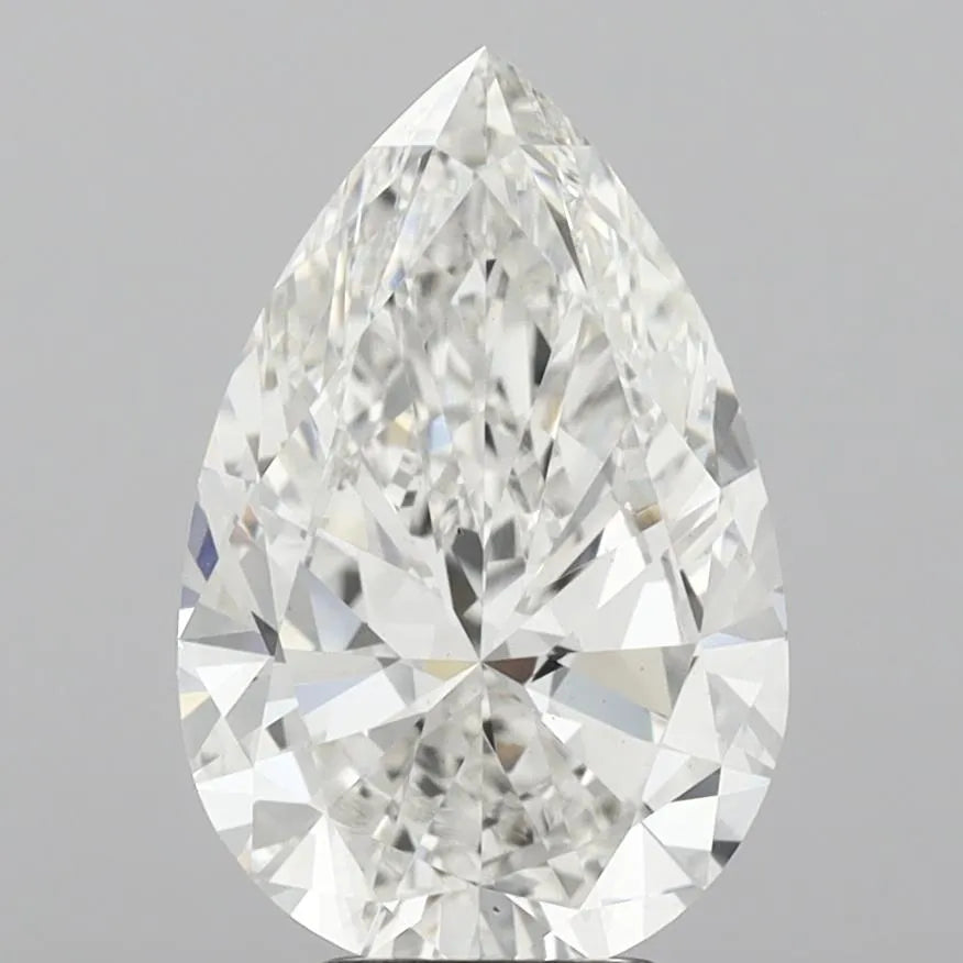 5.01ct Pear Lab Grown Diamond (Colour G, Clarity VS1, IGI Certified)