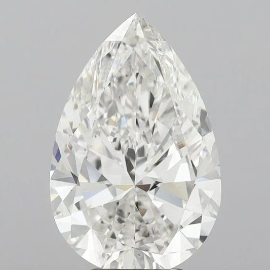 5.01ct Pear Lab Grown Diamond (Colour G, Clarity VS1, IGI Certified)