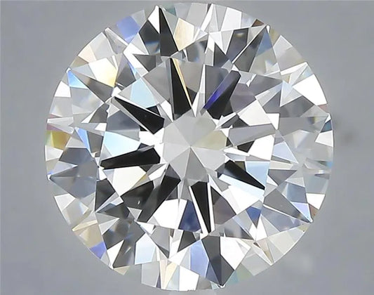 5.01ct Round Lab Grown Diamond (Colour F, Clarity VS1, Cut EX, IGI Certified)