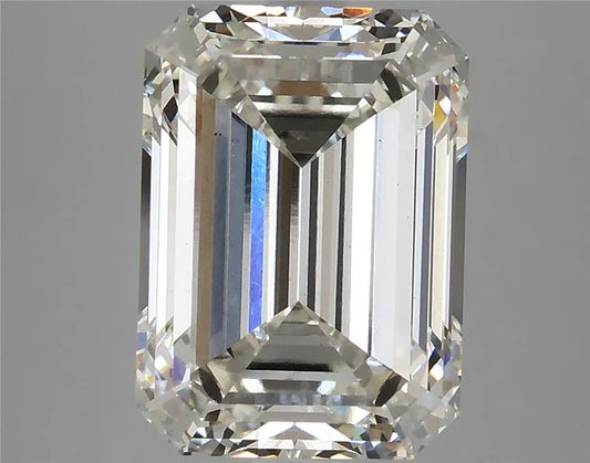 5.02ct Emerald Lab Grown Diamond (Colour H, Clarity VS2, IGI Certified)