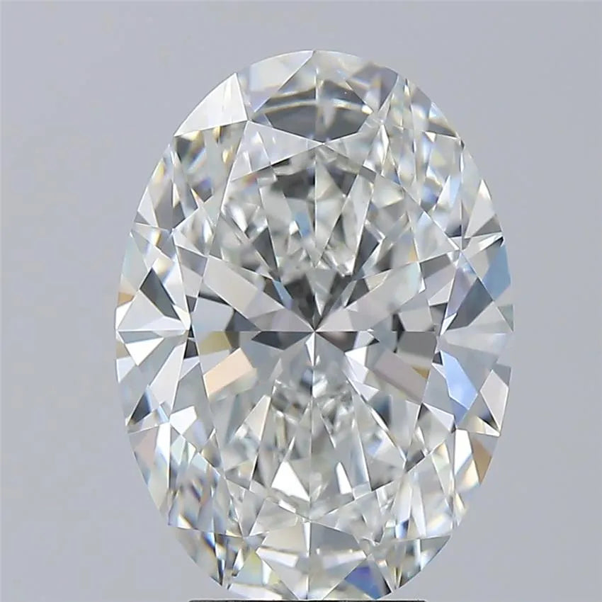 5.02ct Oval Lab Grown Diamond (Colour F, Clarity VVS2, IGI Certified)