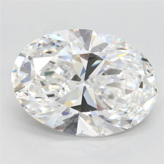 5.03ct Oval Lab Grown Diamond (Colour G, Clarity VVS1, IGI Certified)