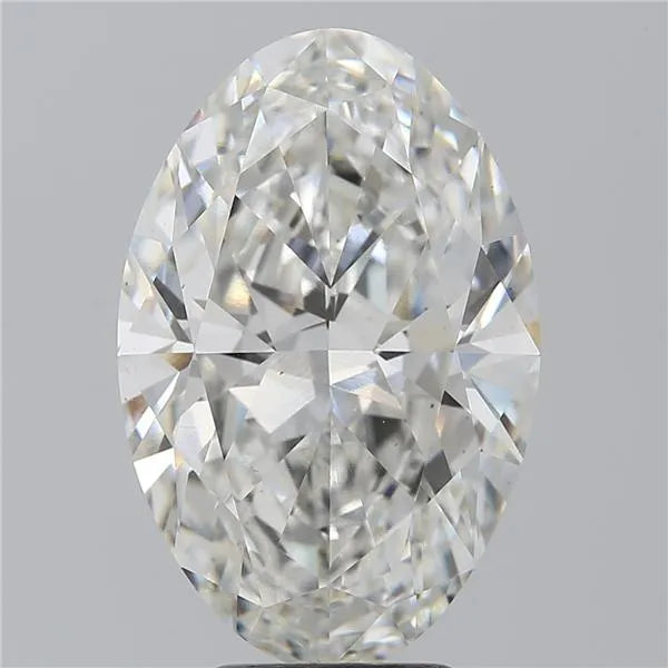 5.04ct Oval Lab Grown Diamond (Colour G, Clarity VS2, IGI Certified)