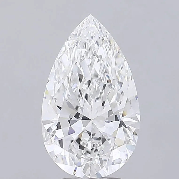 5.04ct Pear Lab Grown Diamond (Colour E, Clarity VS2, IGI Certified)