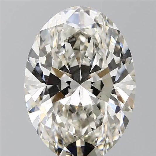 5.07ct Oval Lab Grown Diamond (Colour I, Clarity VS1, IGI Certified)