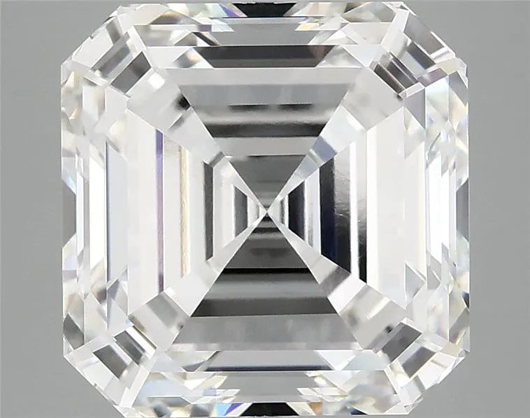 6.37ct Asscher Lab Grown Diamond (Colour F, Clarity VVS2, IGI Certified)