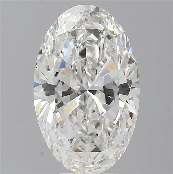 6.57ct Oval Lab Grown Diamond (Colour E, Clarity VVS2, IGI Certified)