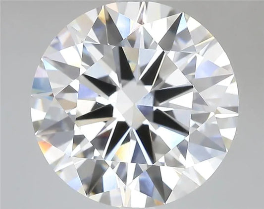 7.06ct Round Lab Grown Diamond (Colour F, Clarity VVS2, Cut ID, IGI Certified)