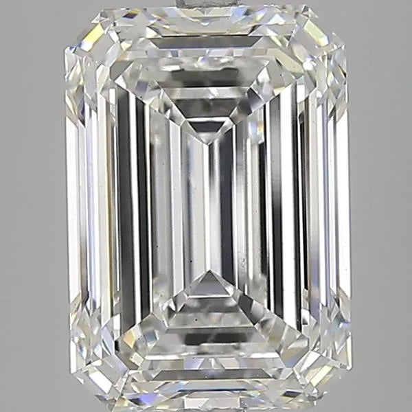 7.55ct Emerald Lab Grown Diamond (Colour E, Clarity VS2, IGI Certified)