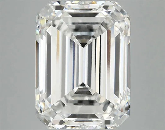 7.65ct Emerald Lab Grown Diamond (Colour F, Clarity VVS2, IGI Certified)