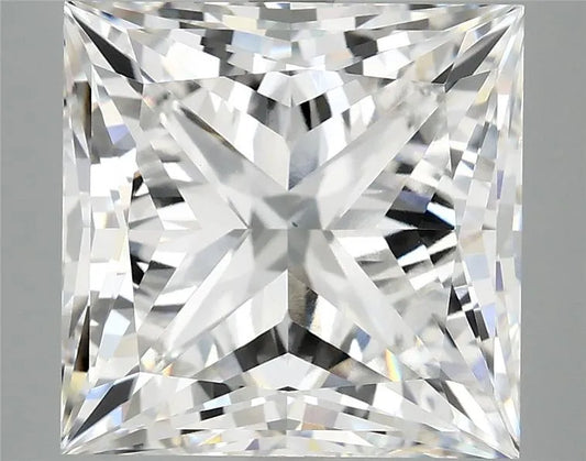 7.69ct Princess Lab Grown Diamond (Colour E, Clarity VVS2, IGI Certified)