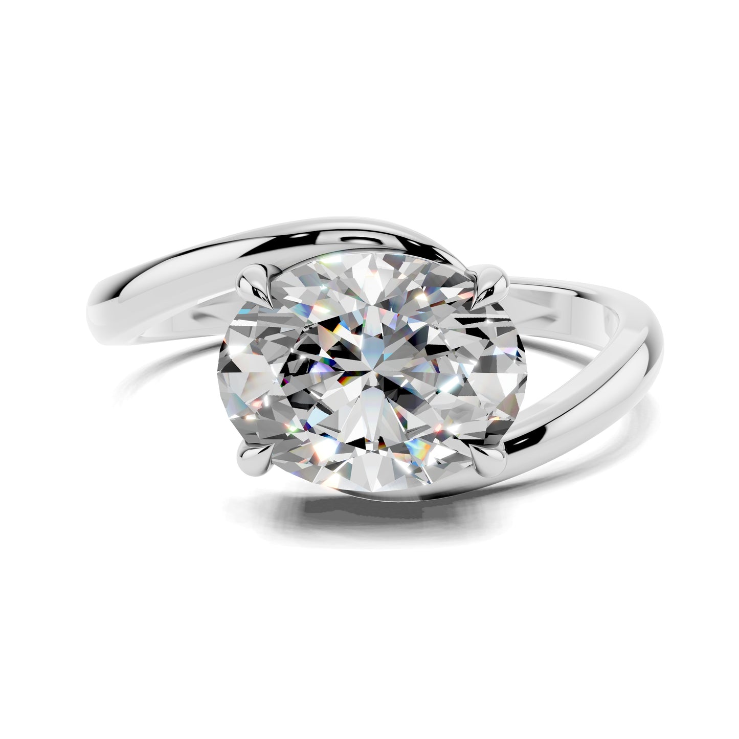 SERENA OVAL TWIST RING