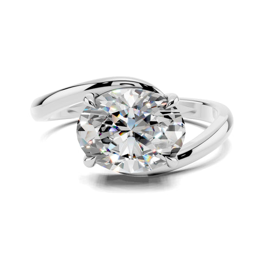 SERENA OVAL TWIST RING