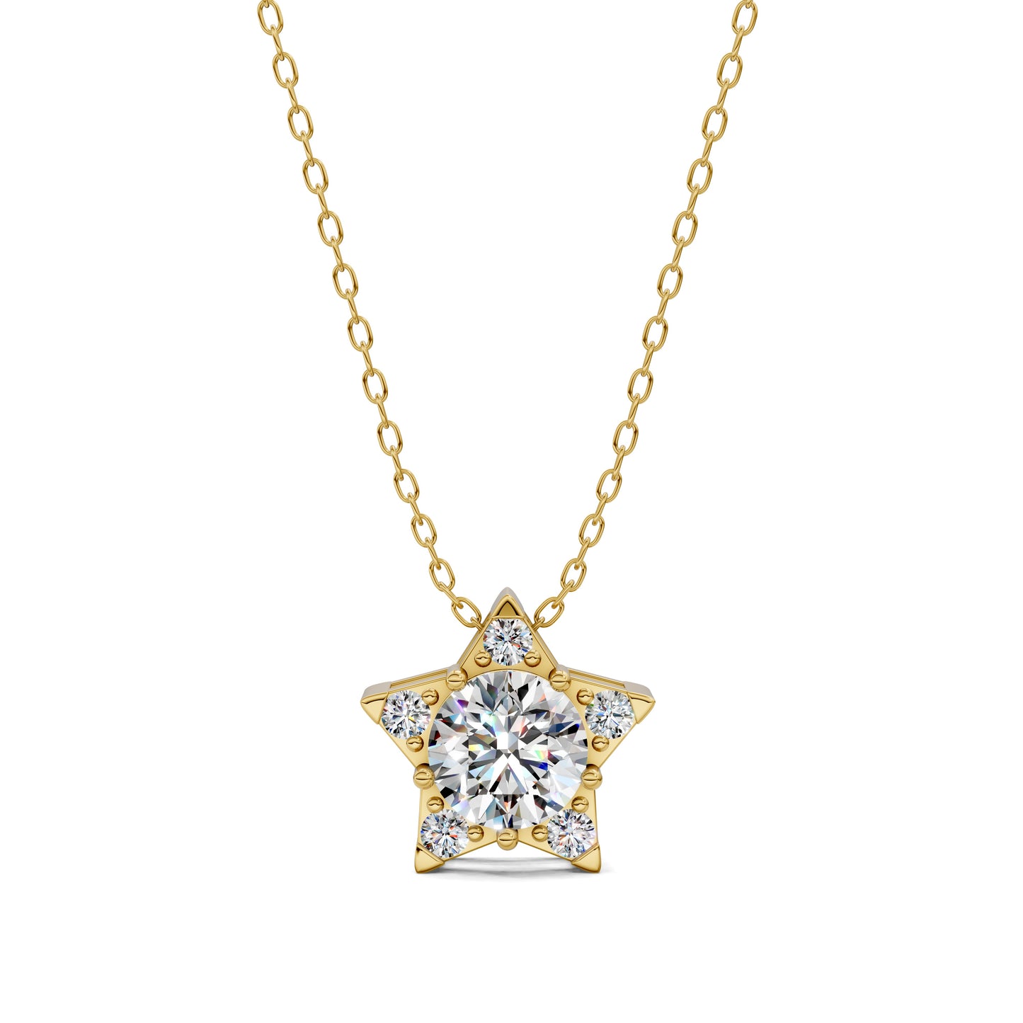 DIAMOND STAR PENDANT