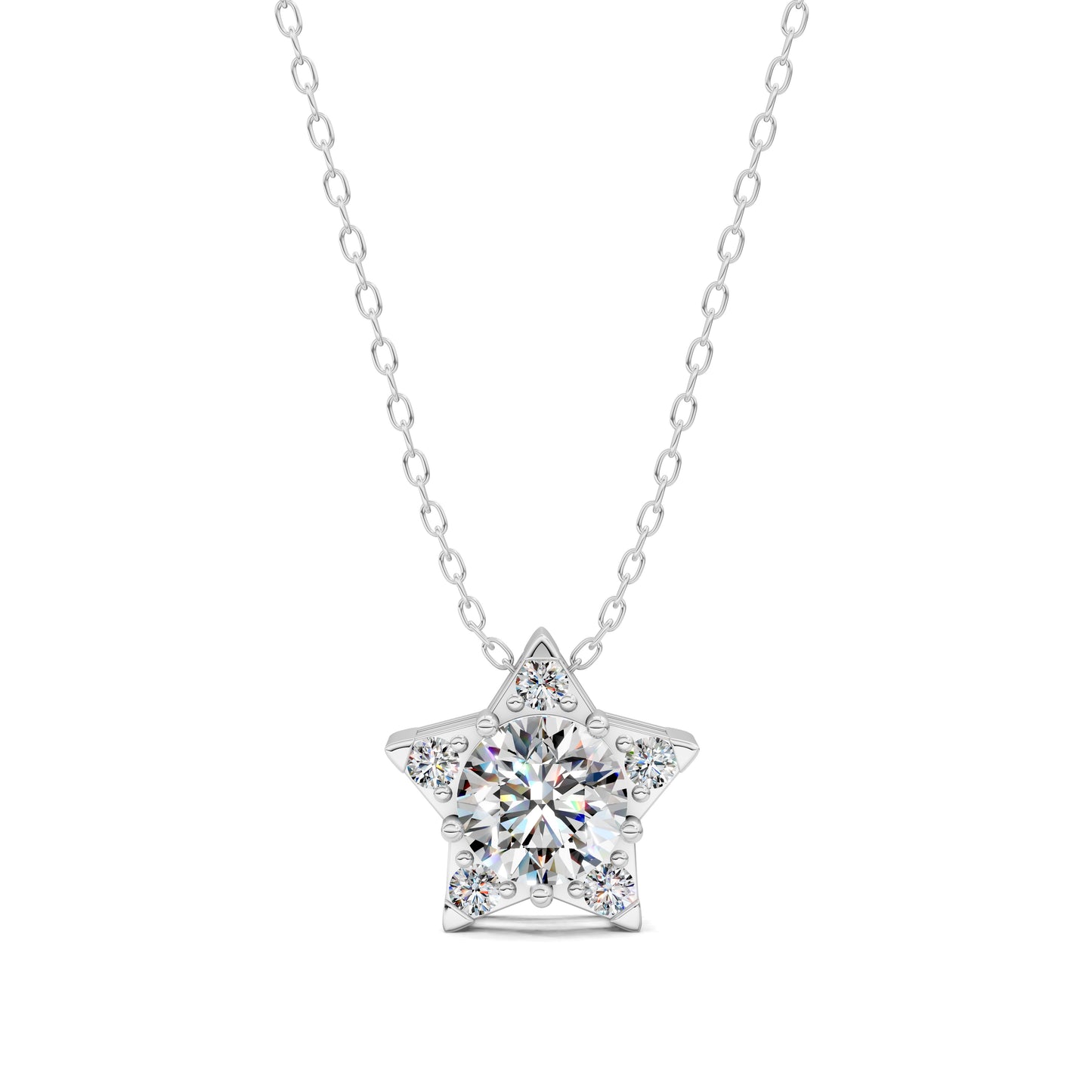 DIAMOND STAR PENDANT