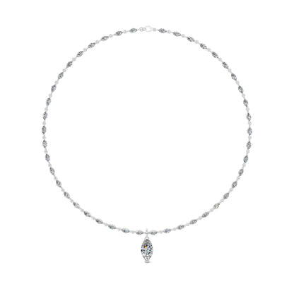MARQUISE DROP NECKLACE