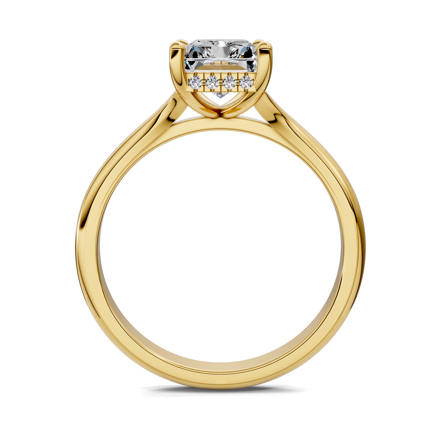 LUMINA RADIANT HIDDEN HALO RING