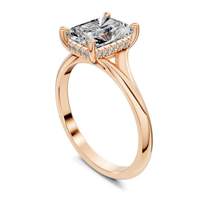 LUMINA RADIANT HIDDEN HALO RING