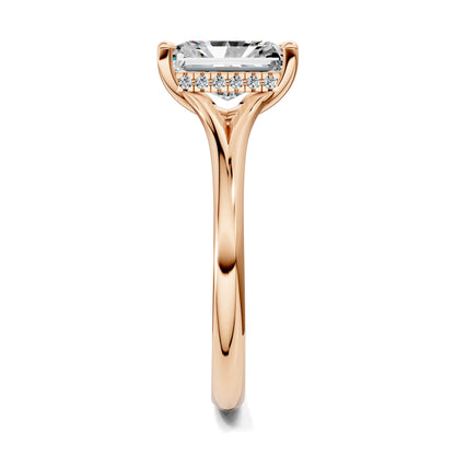 LUMINA RADIANT HIDDEN HALO RING