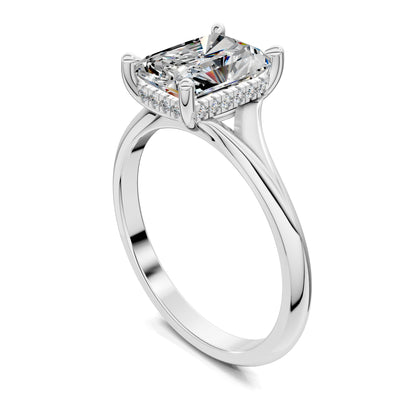 LUMINA RADIANT HIDDEN HALO RING