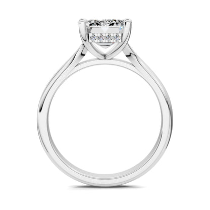 VALORA EMERALD HIDDEN HALO RING