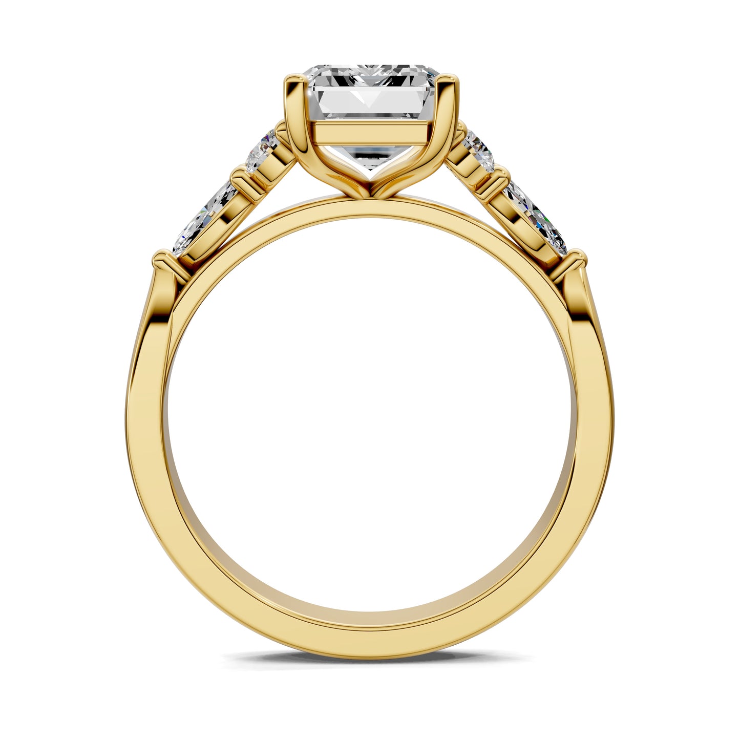 VALORA EMERALD CLUSTER RING