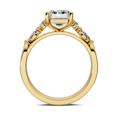 VALORA EMERALD CLUSTER RING